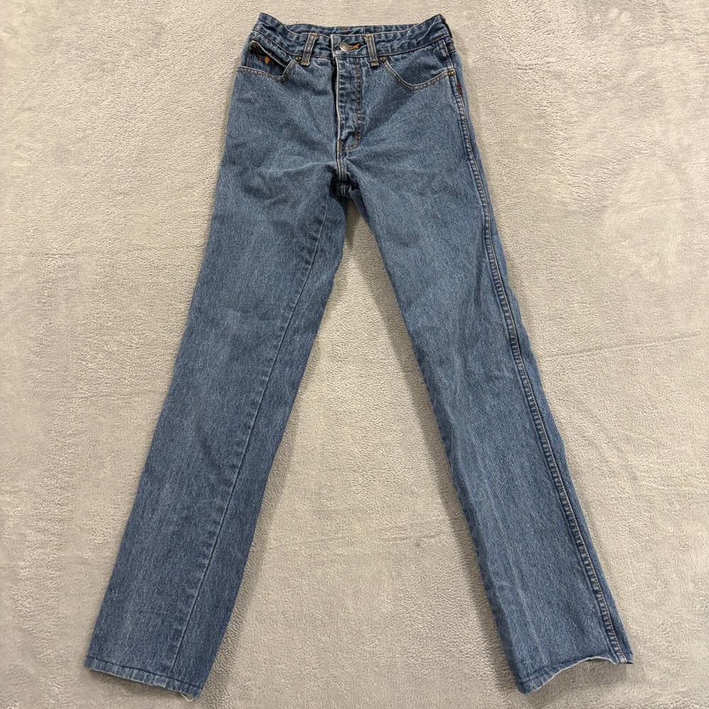 VTG Sergio Valente Jeans Men's 24x31*‎ Blue Western Ranch Country Long Unisex
